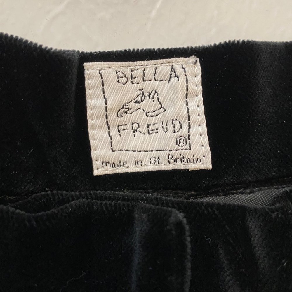 Bella Freud Velvet Pants Trousers Size UK 8 - US 4